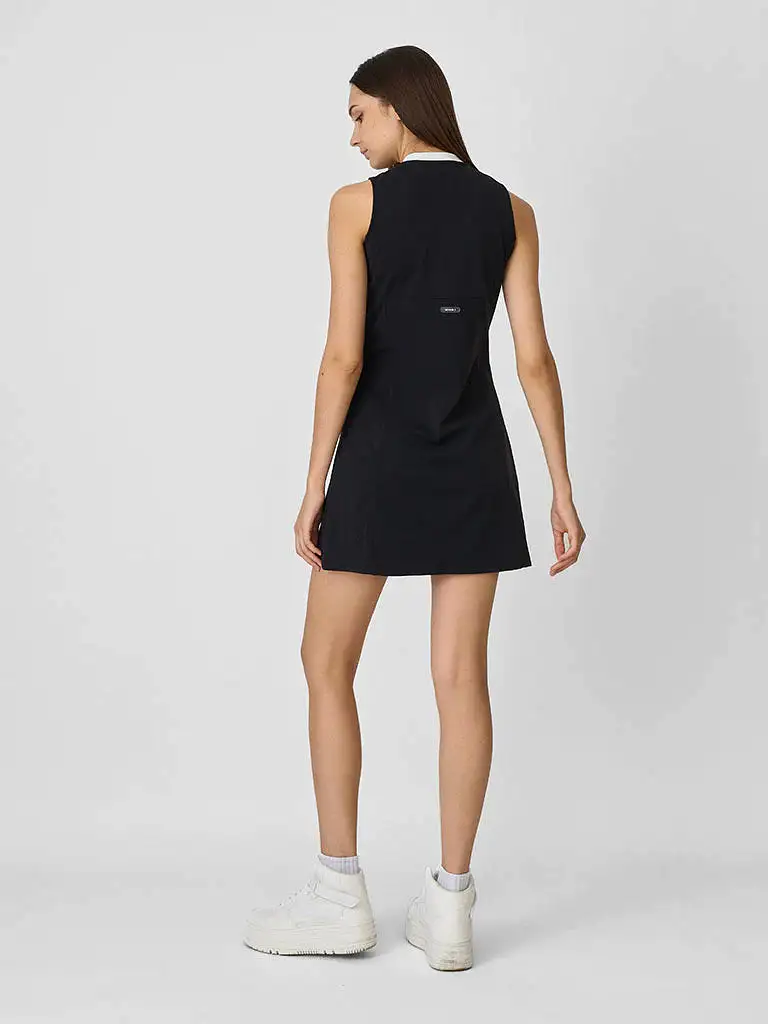 MINUS1 GOLF SLEEVELESS TURTLE NECK DRESS