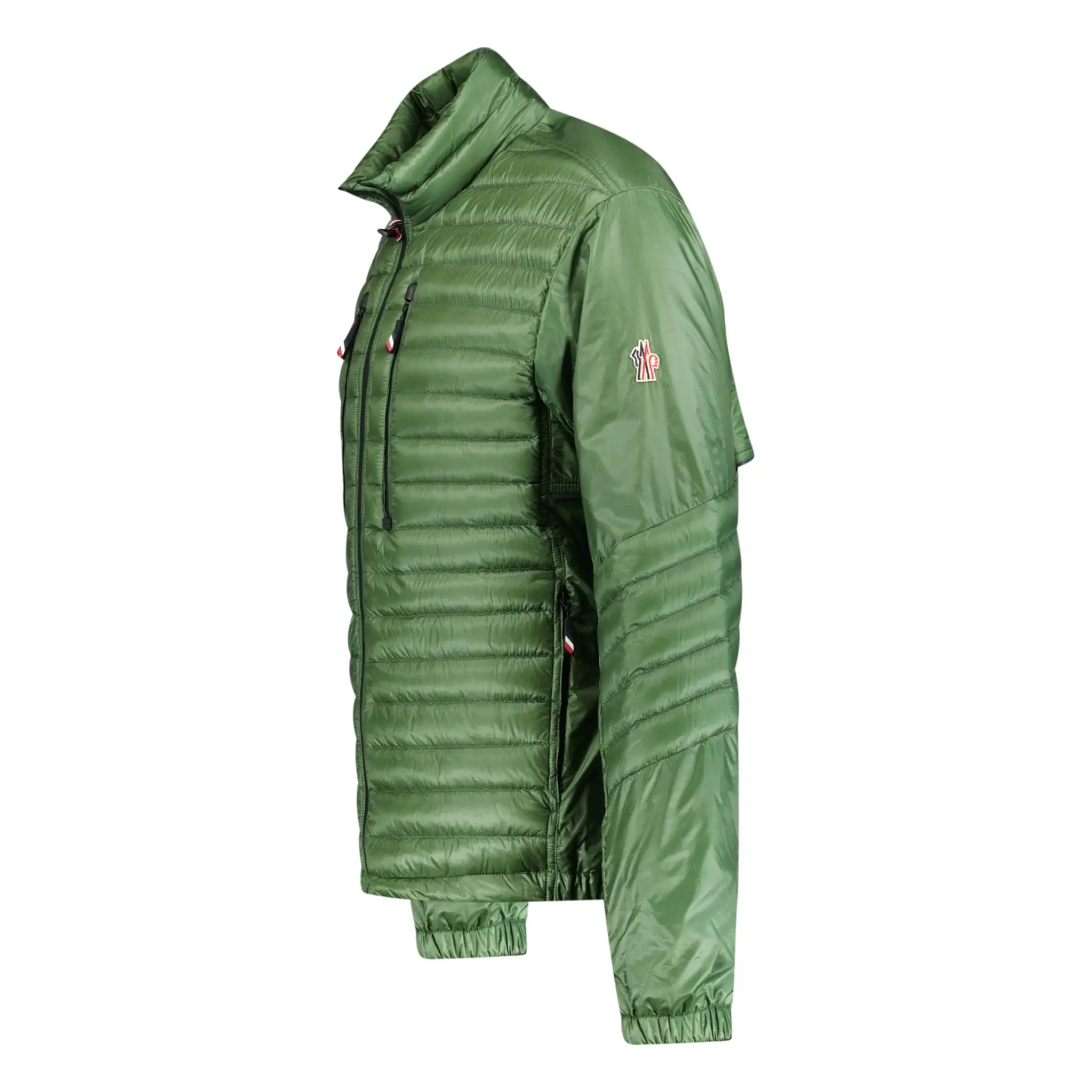 MONCLER GRENOBLE 'ALTHAUS' ZIP JACKET GREEN