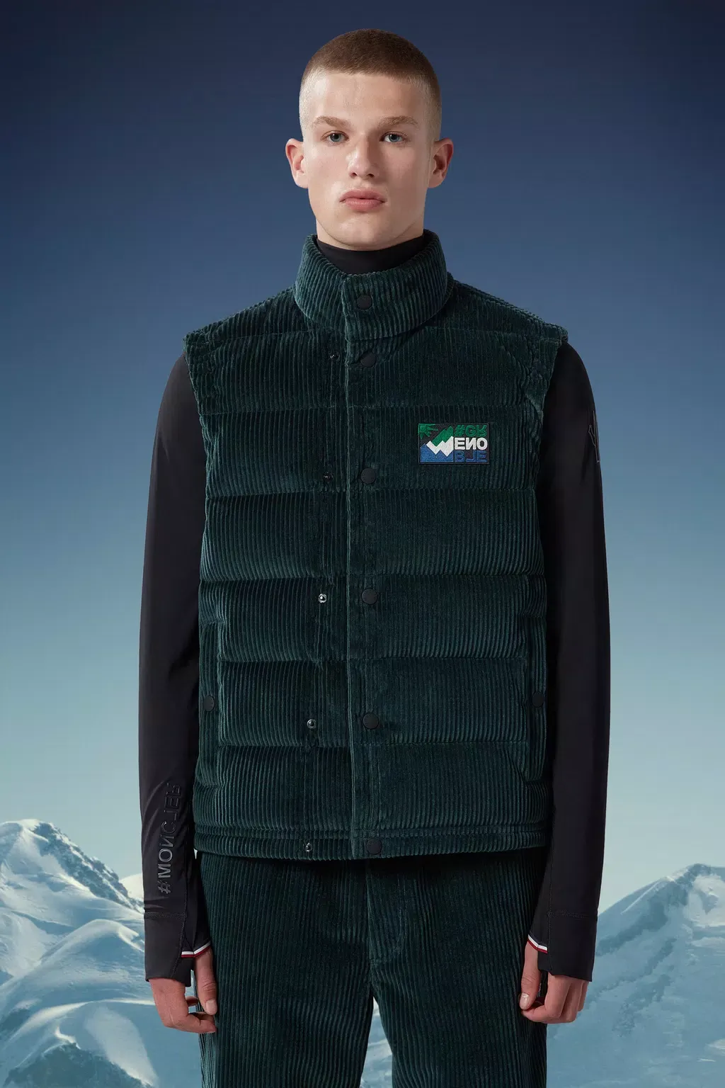 MONCLER  |Moncler Grenoble Jantzen Corduroy Down Gilet