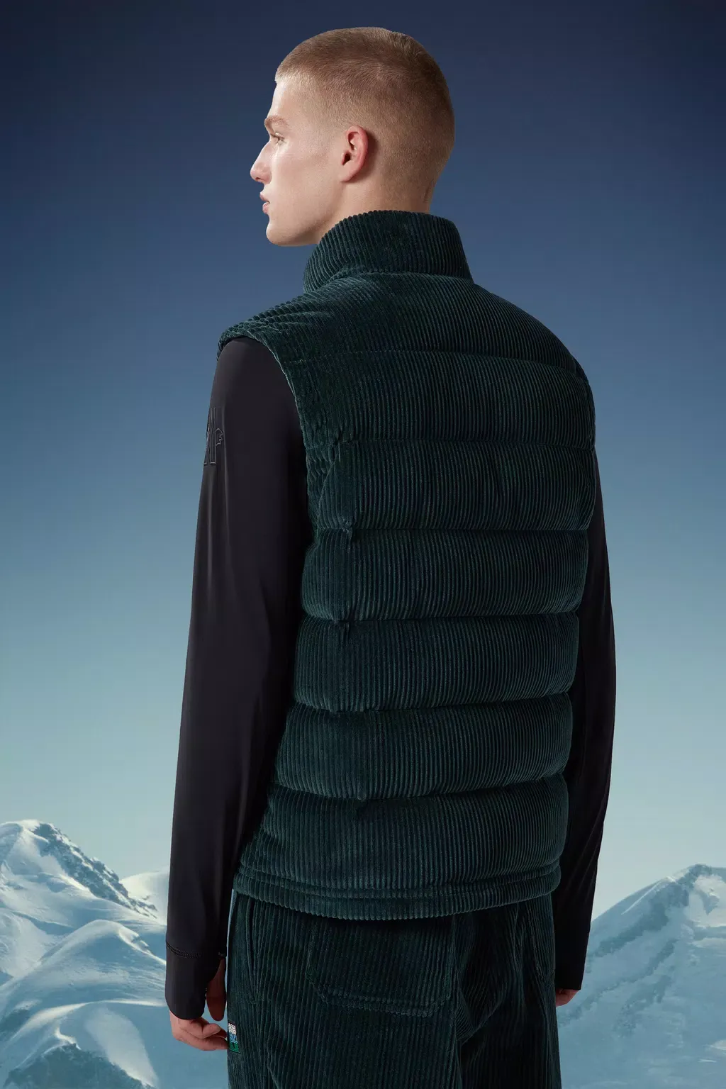 MONCLER  |Moncler Grenoble Jantzen Corduroy Down Gilet