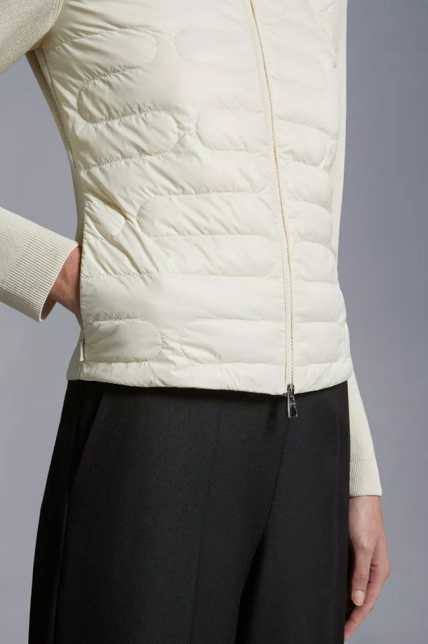 MONCLER  |Padded Cotton Zip-Up Cardigan