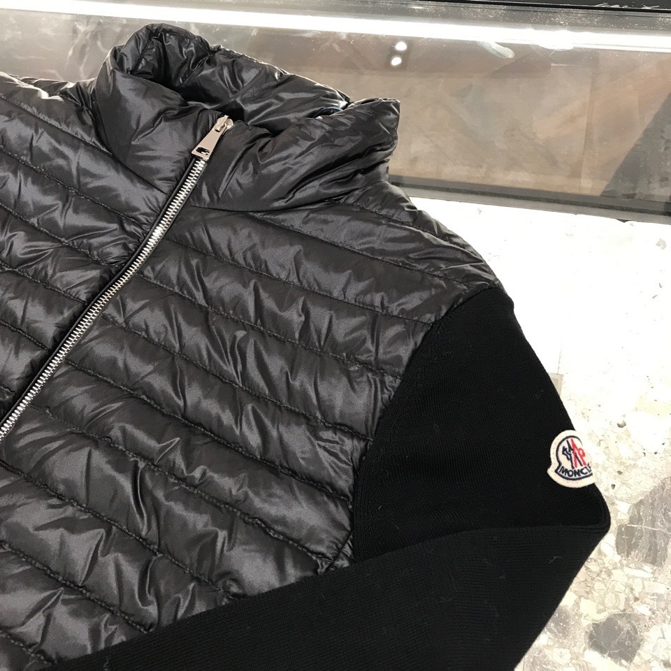 MONCLER  |Padded Wool Cardigan