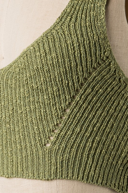 Moss Sweater Tank