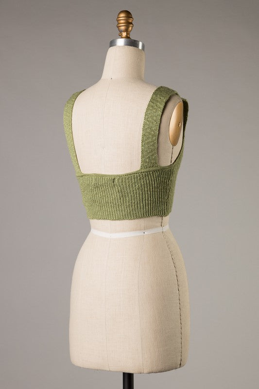 Moss Sweater Tank