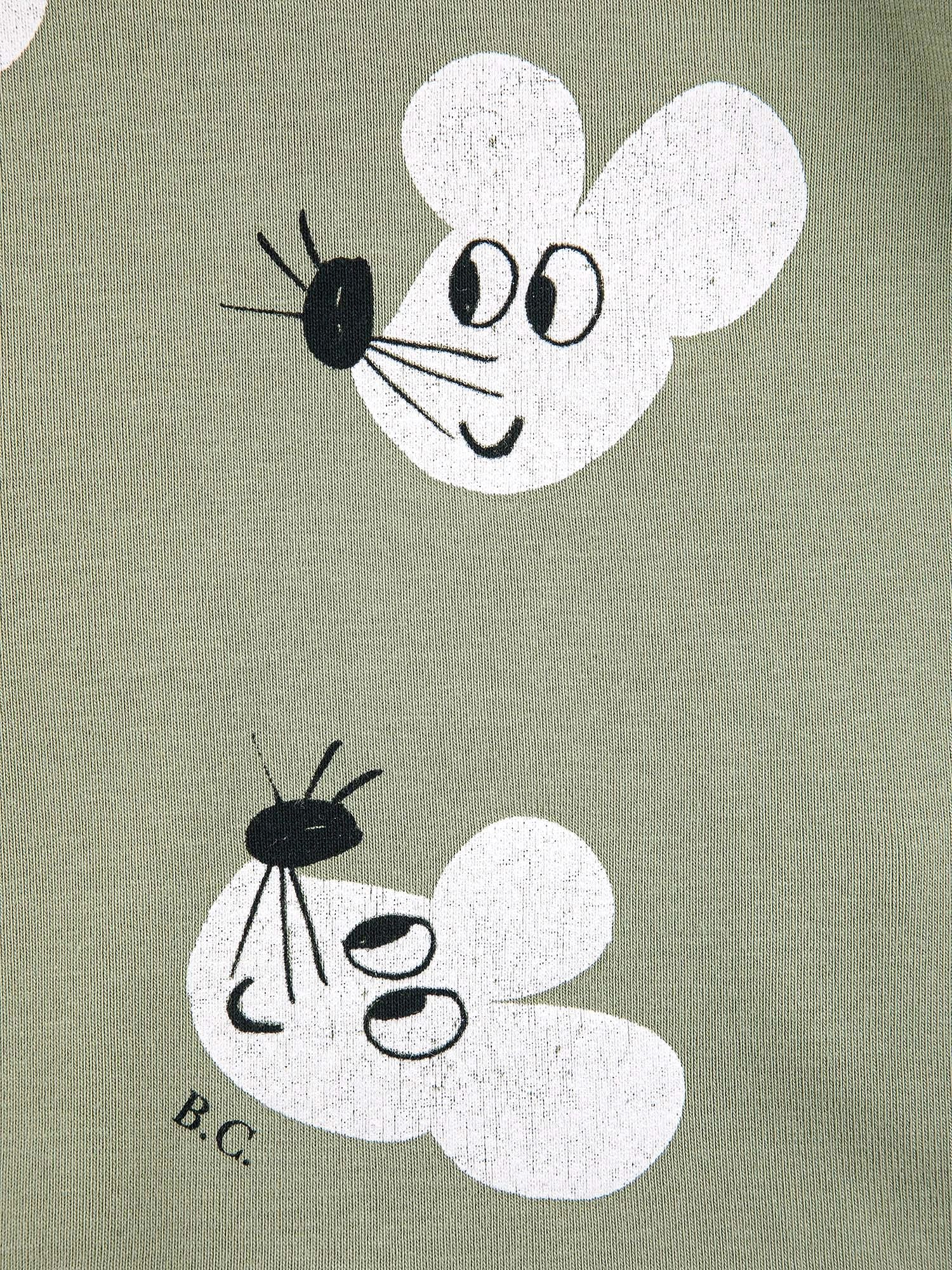 Mouse All Over Turtle Neck T-Shirt