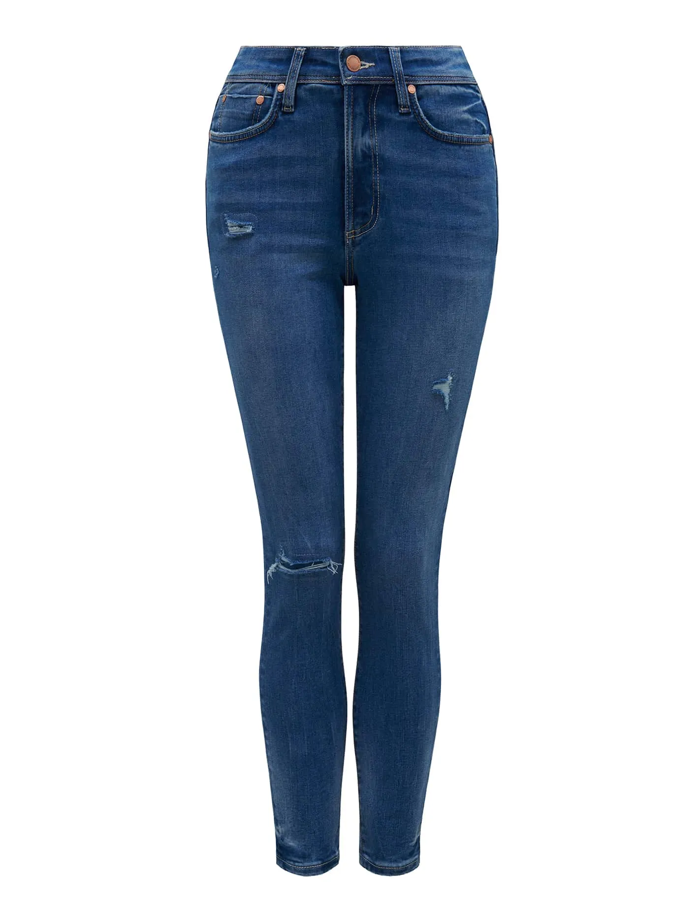 Nala Mid-Rise Ankle Skinny Jeans