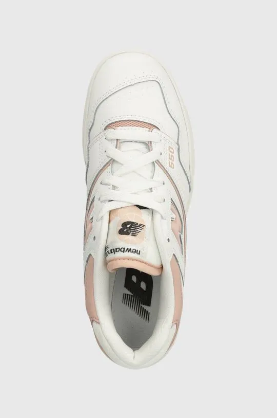 New Balance leather sneakers 550 white color BBW550BP