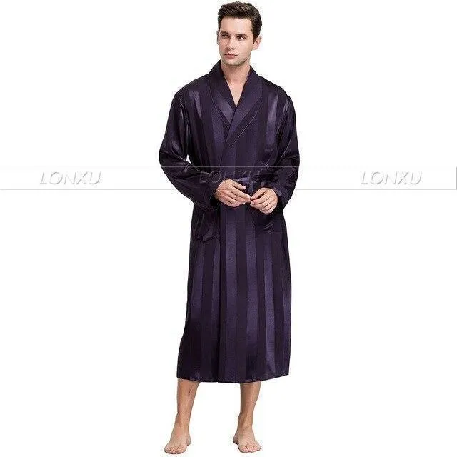 Night Games Men Striped Nightgown