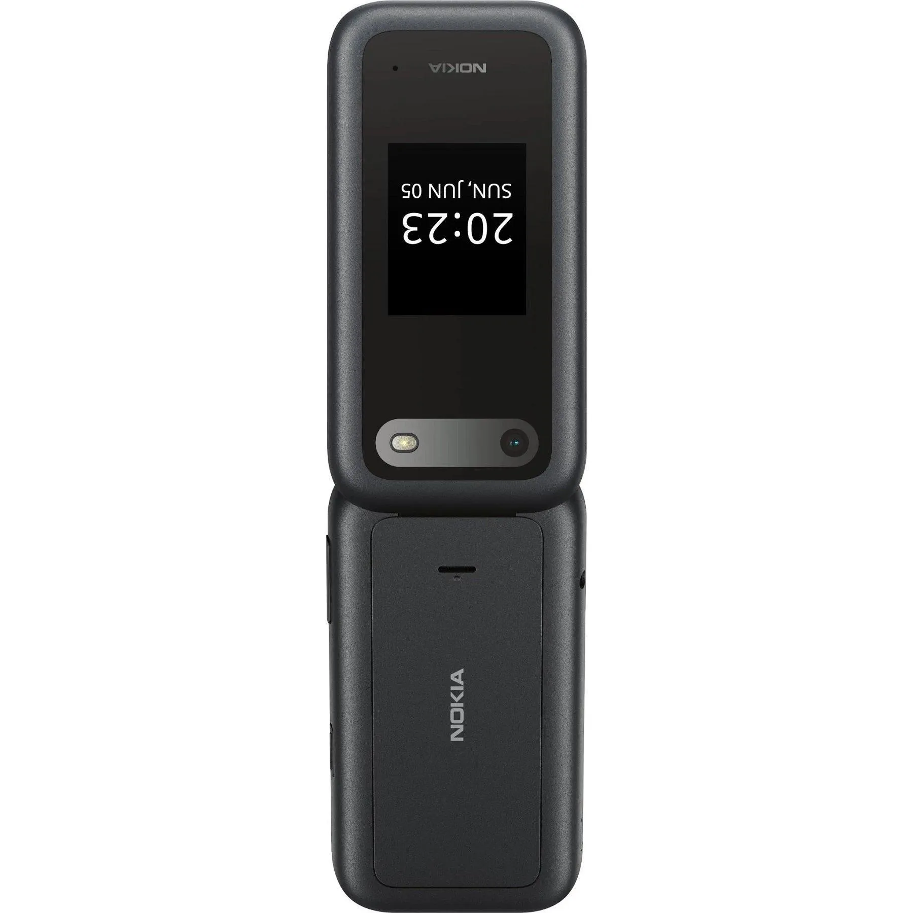 Nokia 2660 Flip Mobile Phone 128MB 2.8 4G Unlocked Dual Sim Black