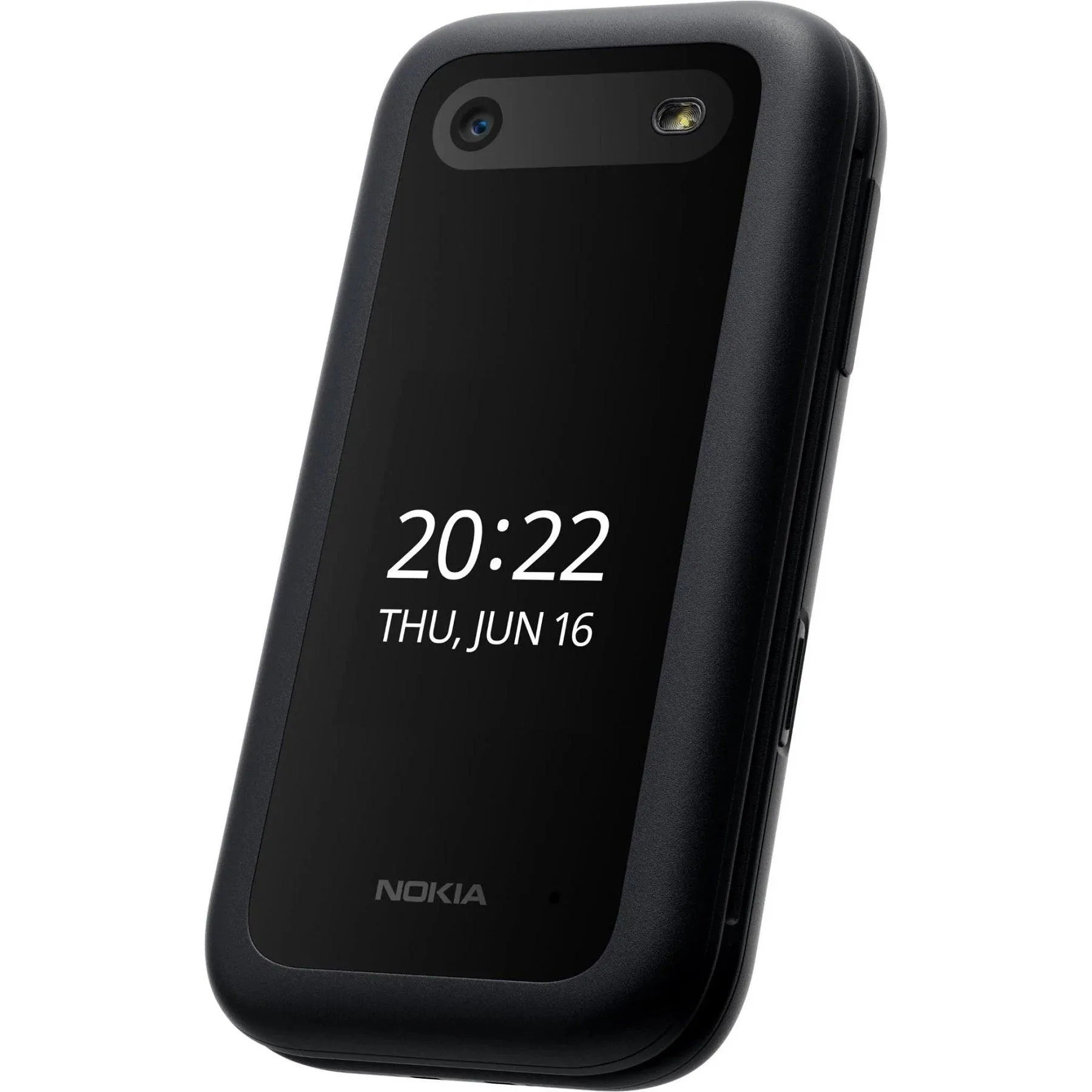 Nokia 2660 Flip Mobile Phone 128MB 2.8 4G Unlocked Dual Sim Black