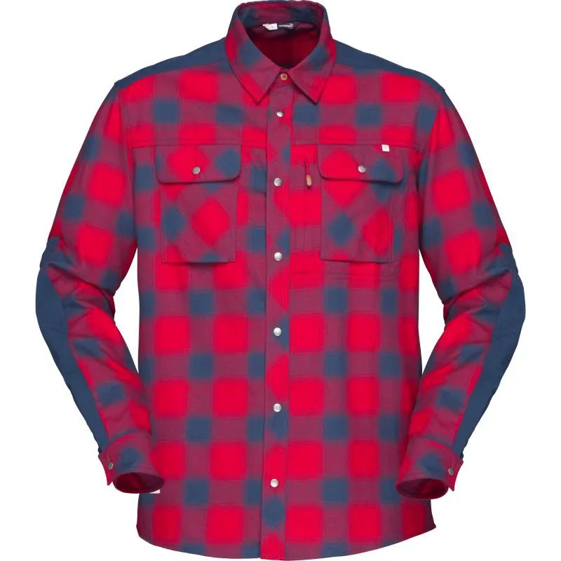 Norrona  Svalbard Flannel Shirt - Camicia - Uomo