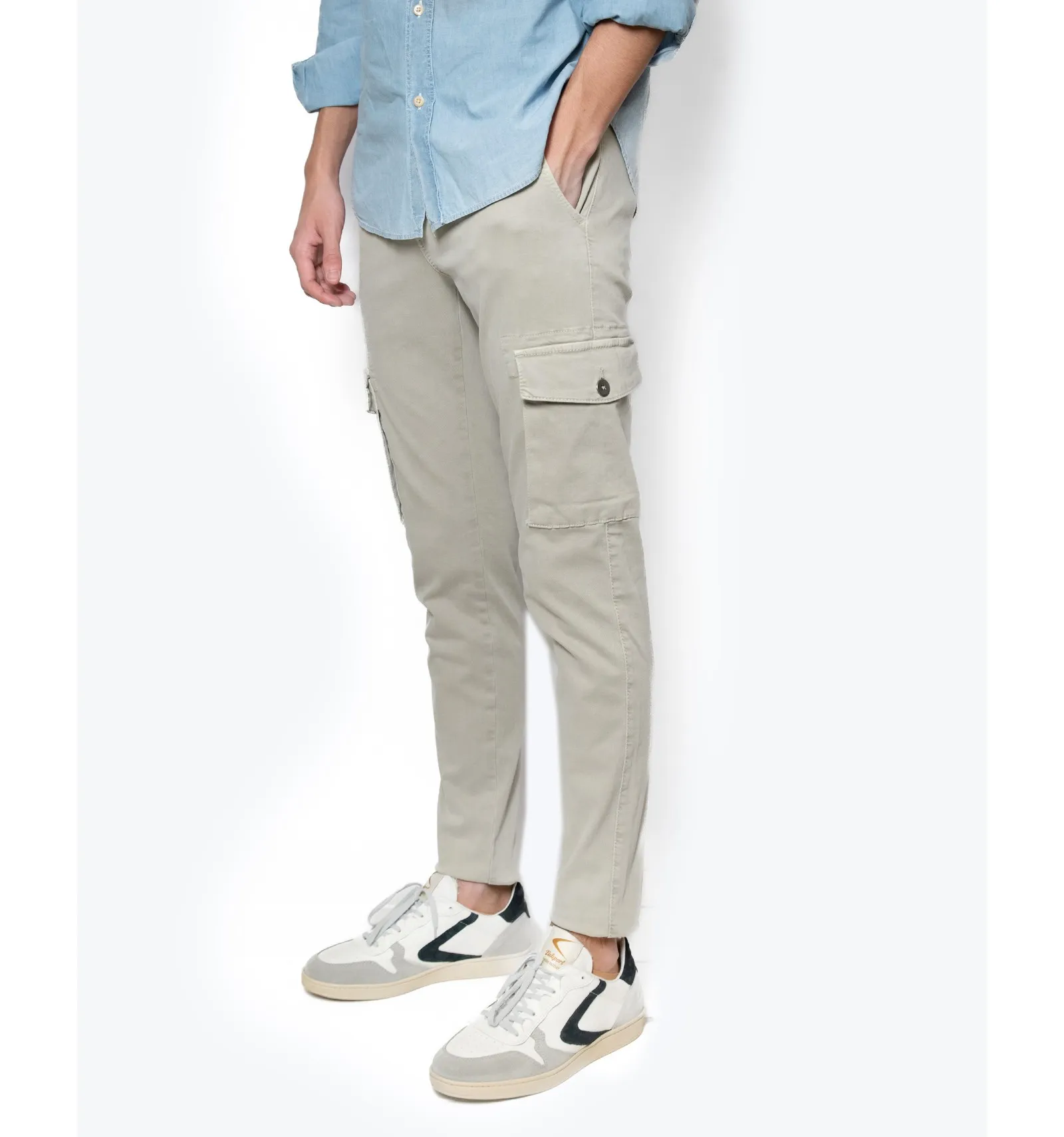 PANTALON CHINO DRIVER CARGO MAC JEANS