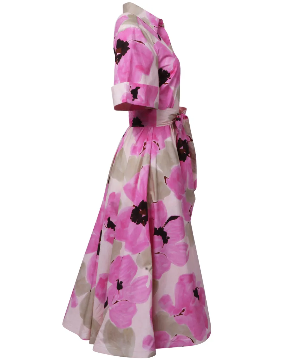 Pink Floral Marysole Dress