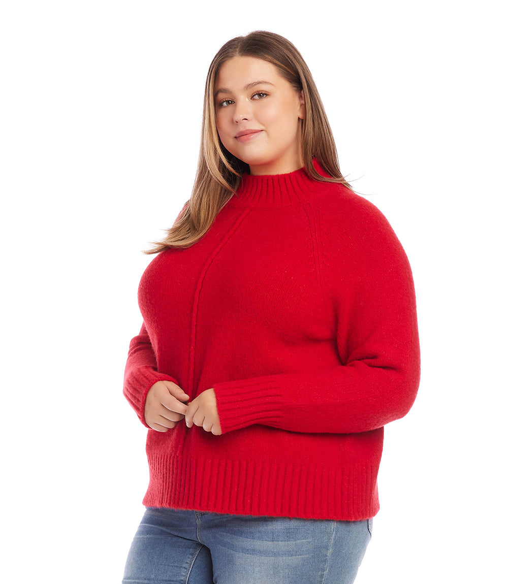 Plus Size Turtleneck Sweater