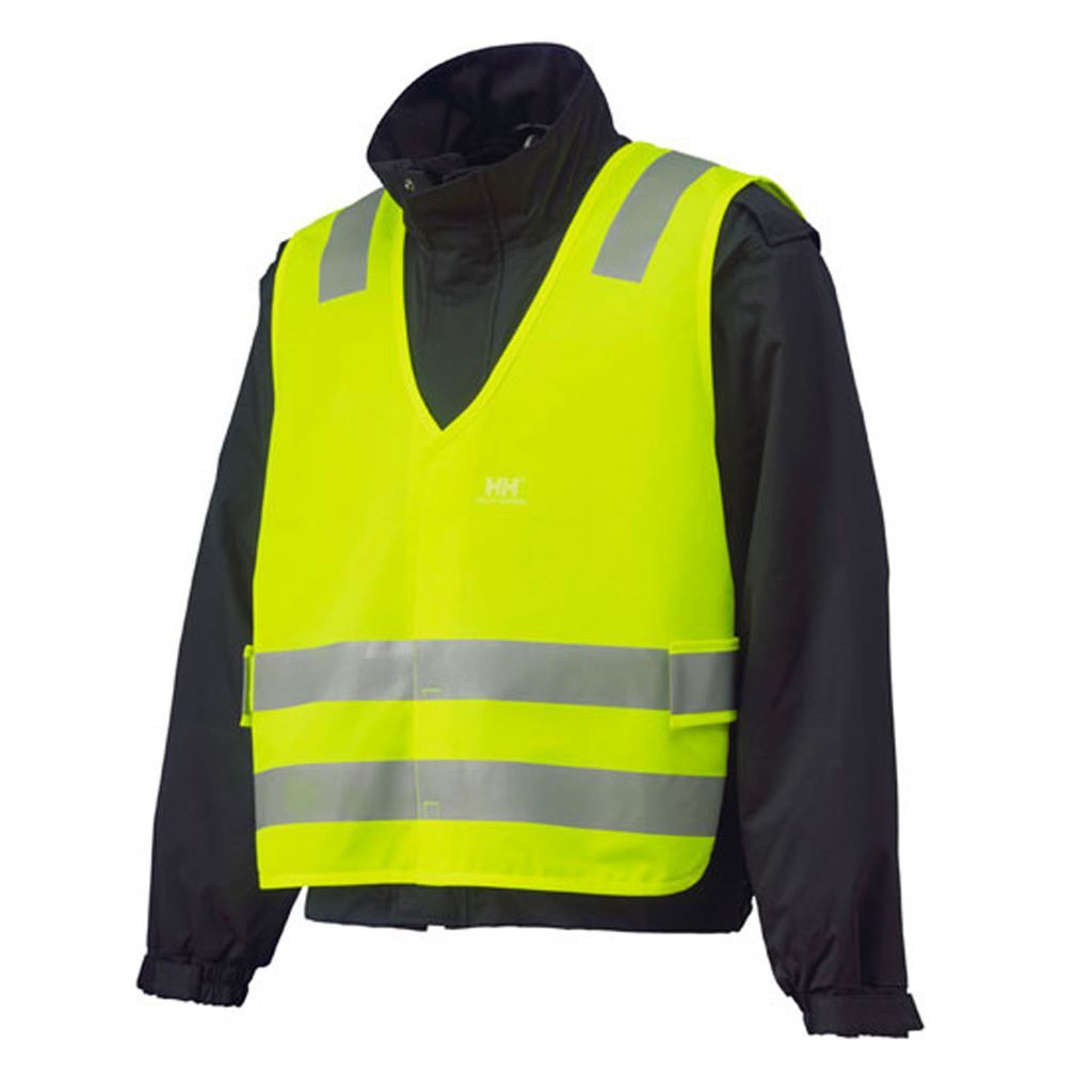 Police Public Safety | Navy Blue Jacket with Reflective Safety Vest | Scotchlite Navy and Safety Green On-Duty Uniform Jacket wi