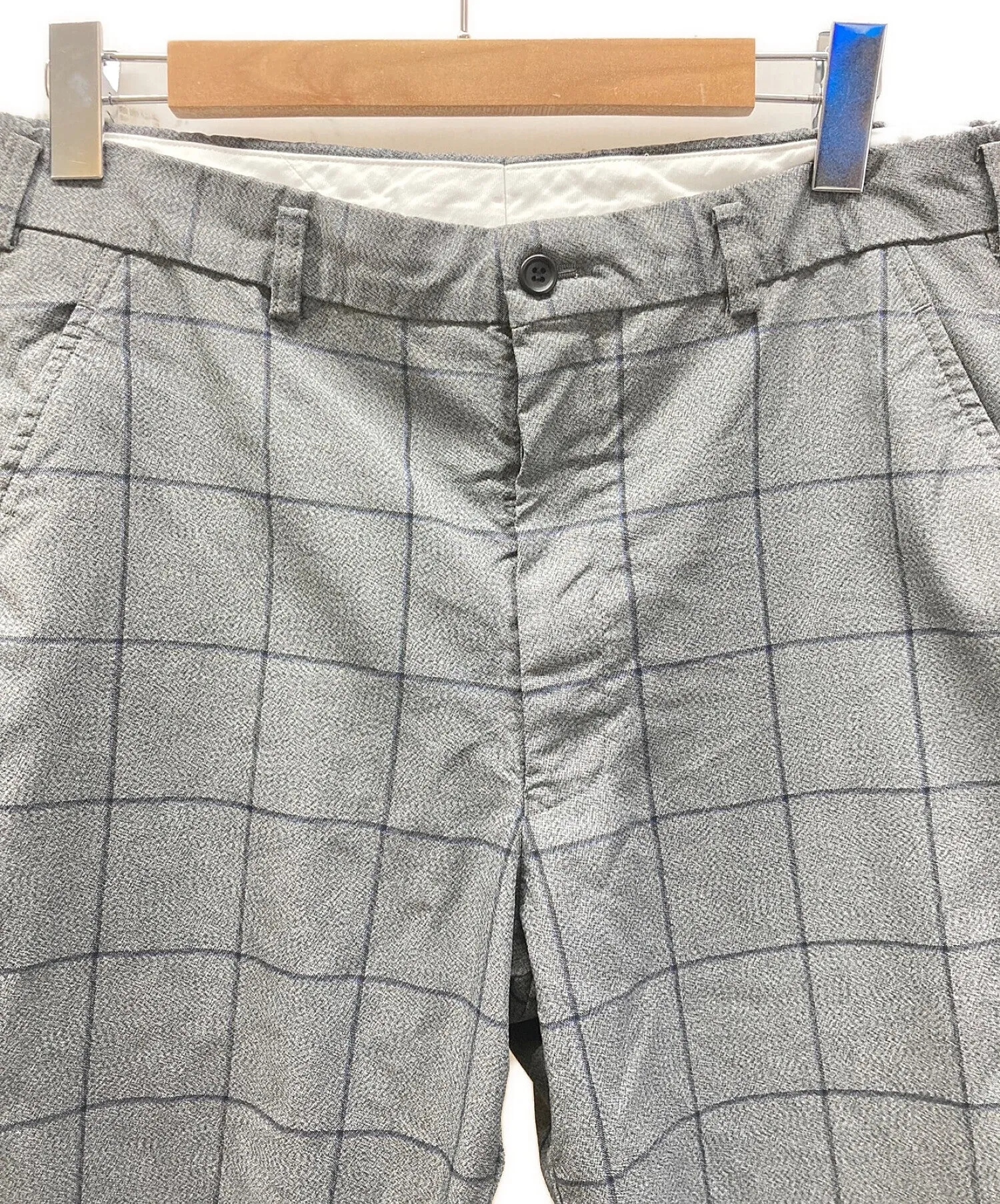 [Pre-owned] COMME des GARCONS HOMME DEUX check pants DI-P003