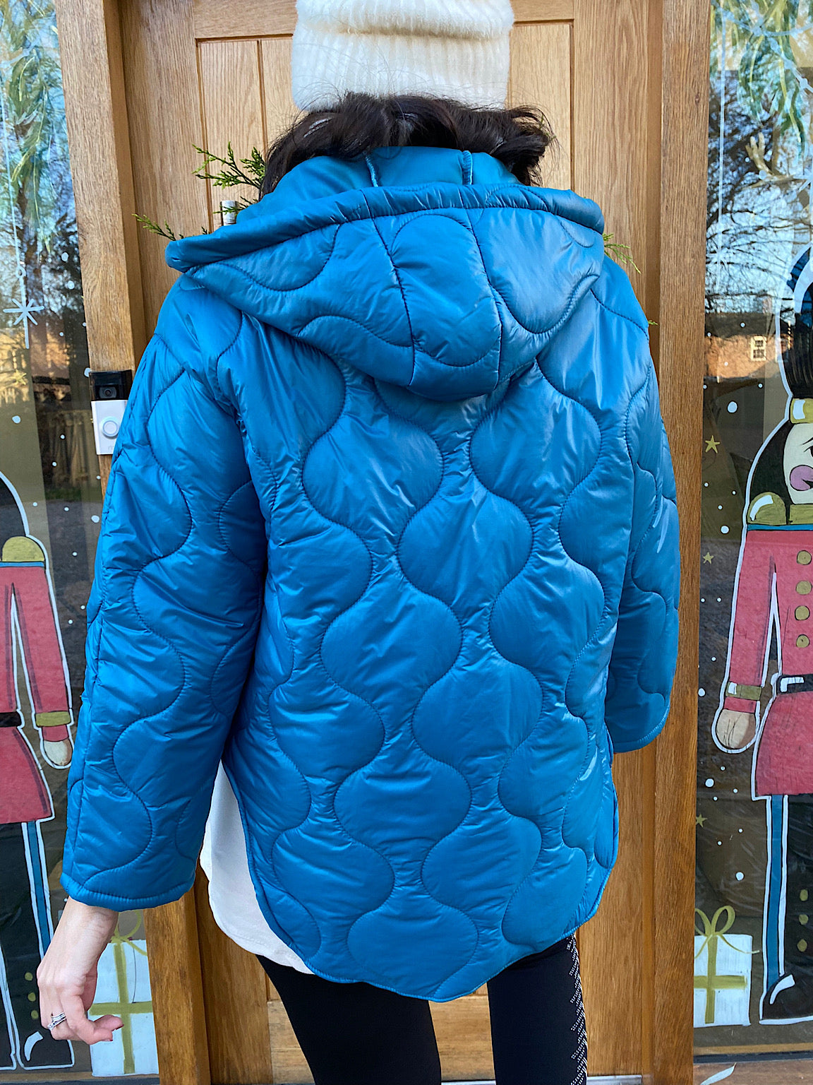 Quilted Two Pocket Coat Zadie