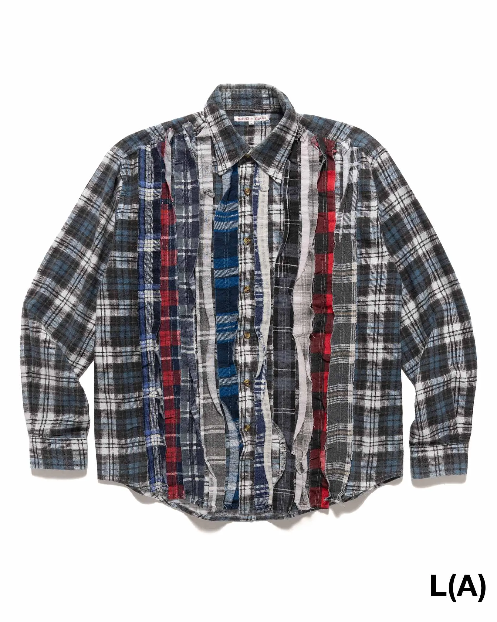 Rebuild by Needles Flannel Shirt -> Ribbon Shirt Assorted