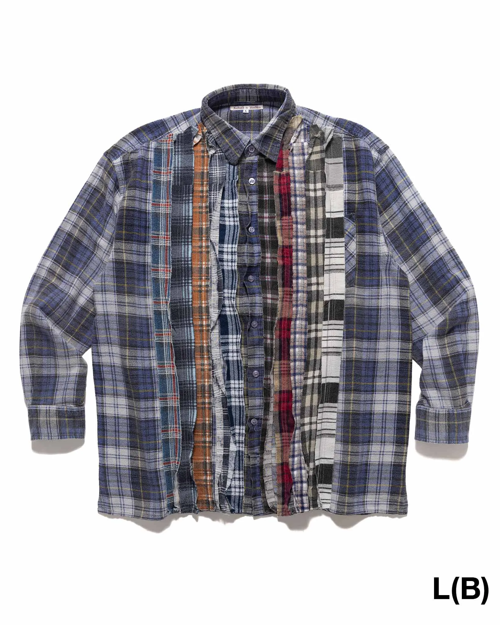 Rebuild by Needles Flannel Shirt -> Ribbon Shirt Assorted