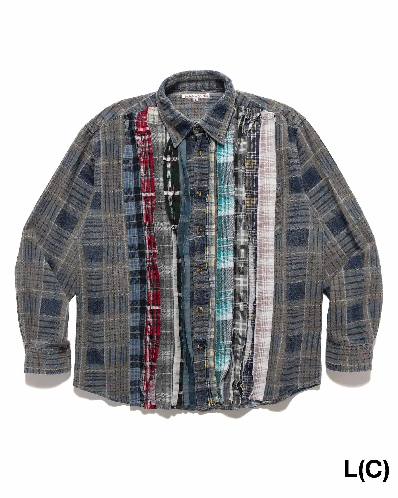 Rebuild by Needles Flannel Shirt -> Ribbon Shirt Assorted