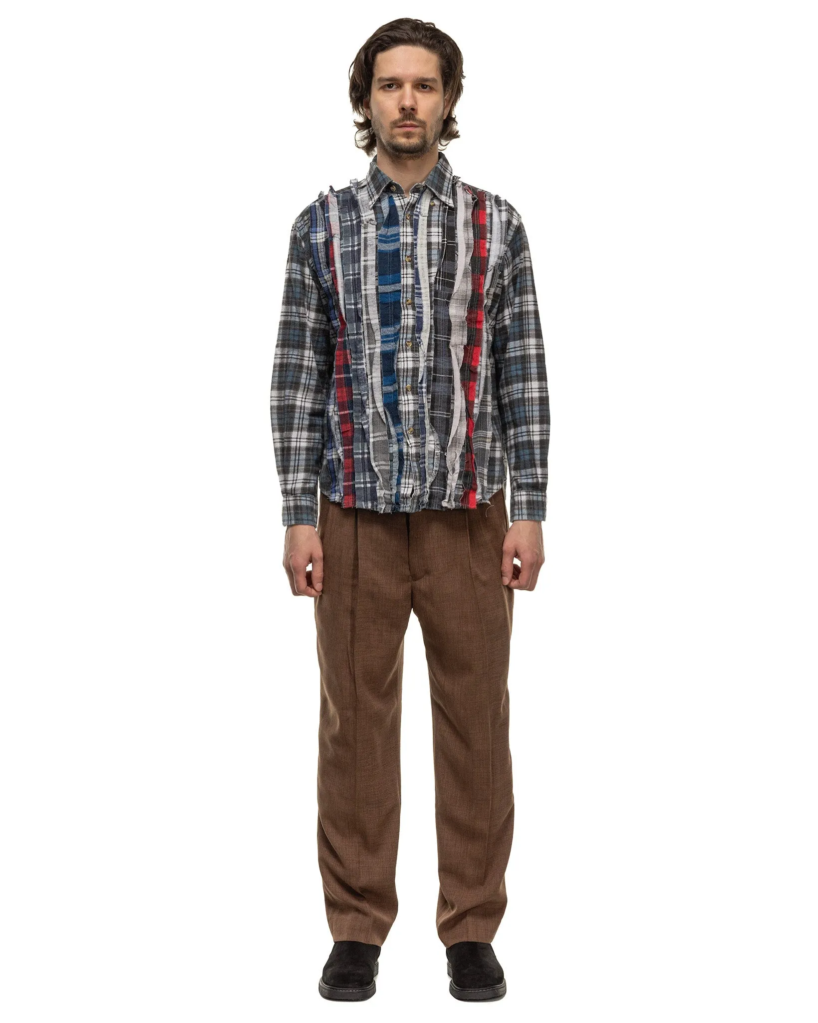 Rebuild by Needles Flannel Shirt -> Ribbon Shirt Assorted