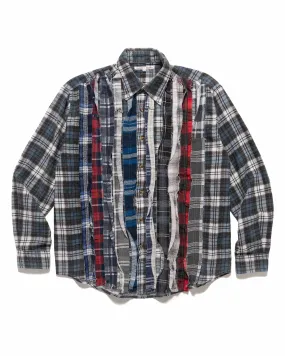 Rebuild by Needles Flannel Shirt -> Ribbon Shirt Assorted