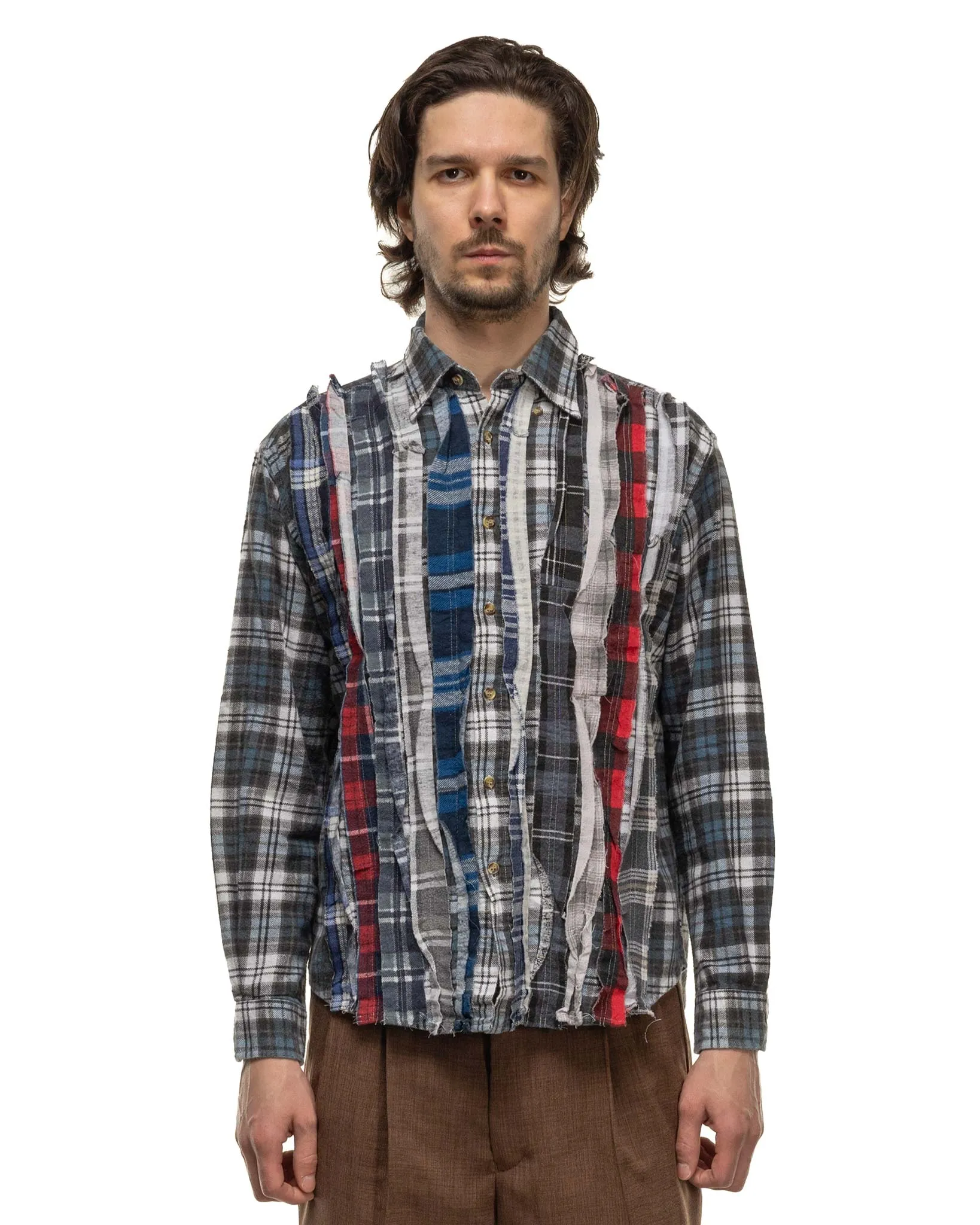 Rebuild by Needles Flannel Shirt -> Ribbon Shirt Assorted