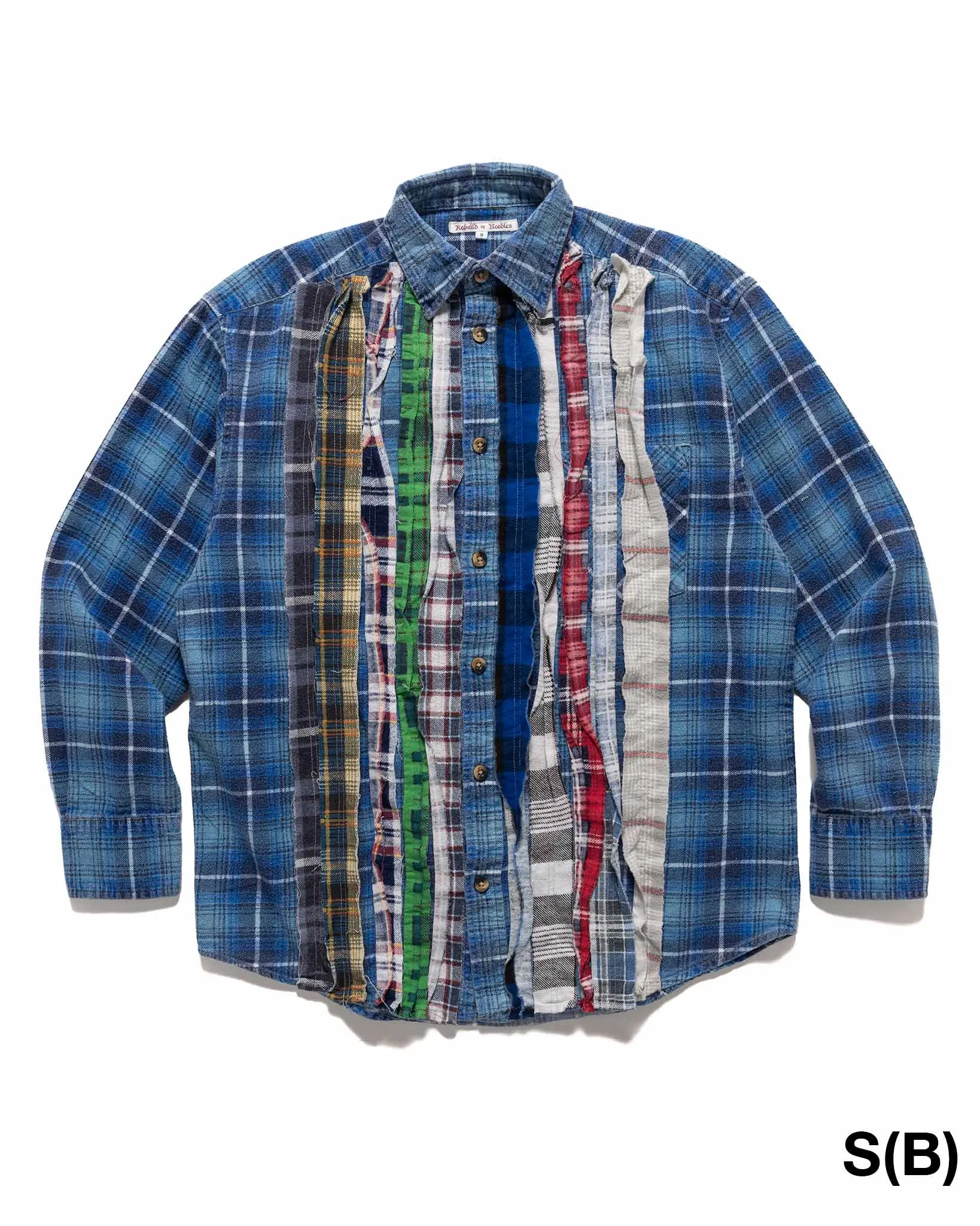 Rebuild by Needles Flannel Shirt -> Ribbon Shirt Assorted