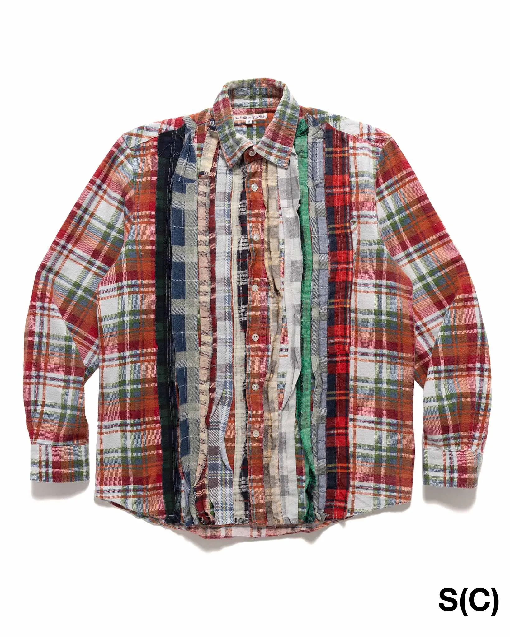 Rebuild by Needles Flannel Shirt -> Ribbon Shirt Assorted