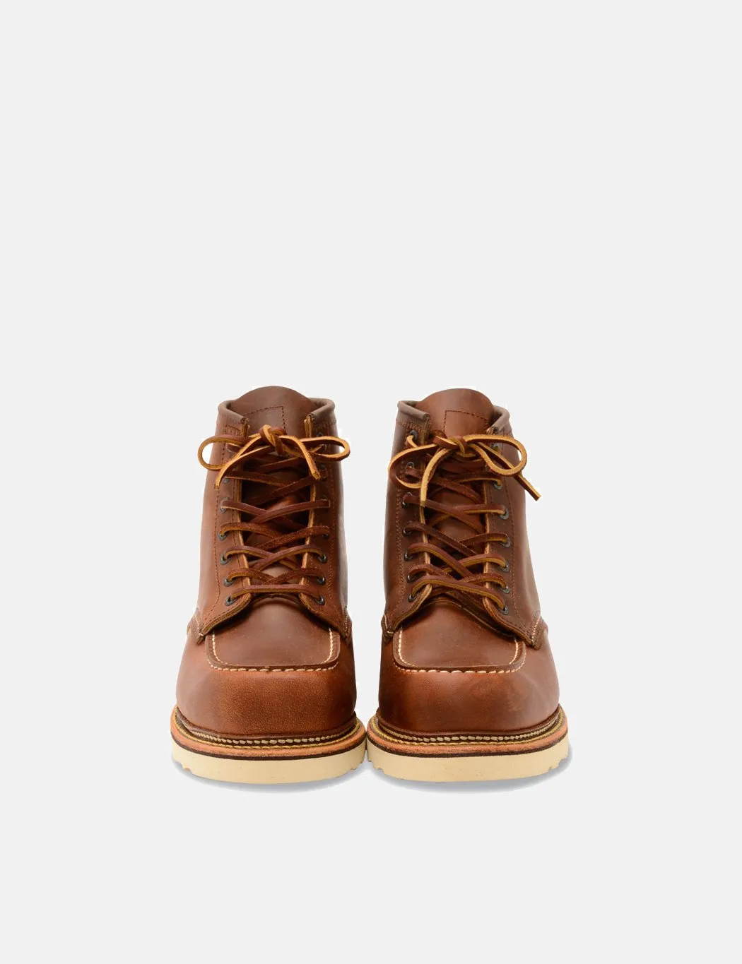 Red Wing Heritage 6 Moc Toe Boots (1907) - Copper Rough & Tough Brown