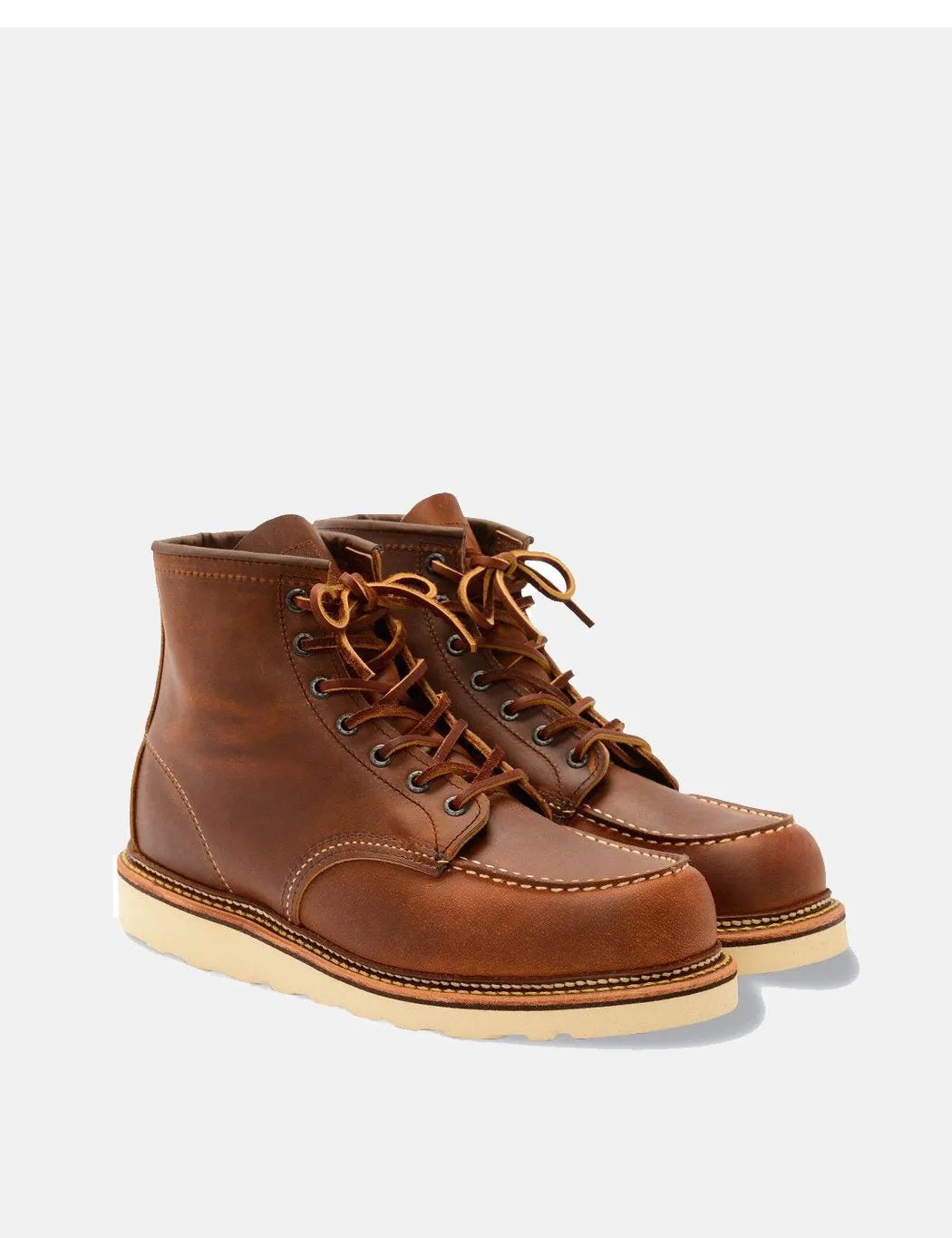 Red Wing Heritage 6 Moc Toe Boots (1907) - Copper Rough & Tough Brown