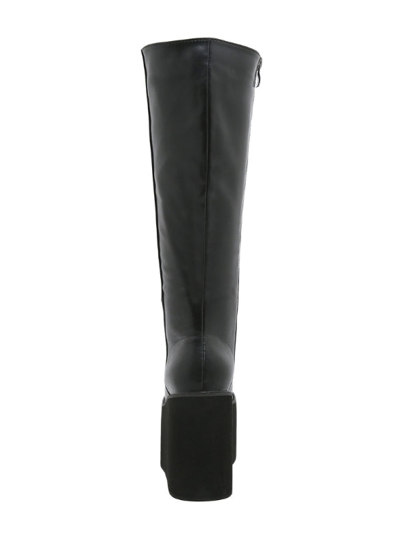 Renata Knee High Platform Boots