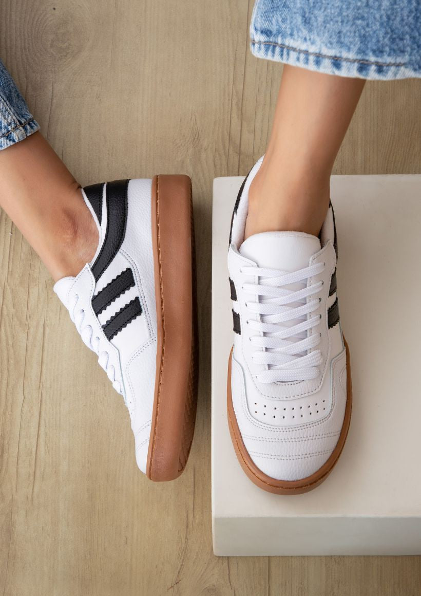 Samantha Striped Sneaker