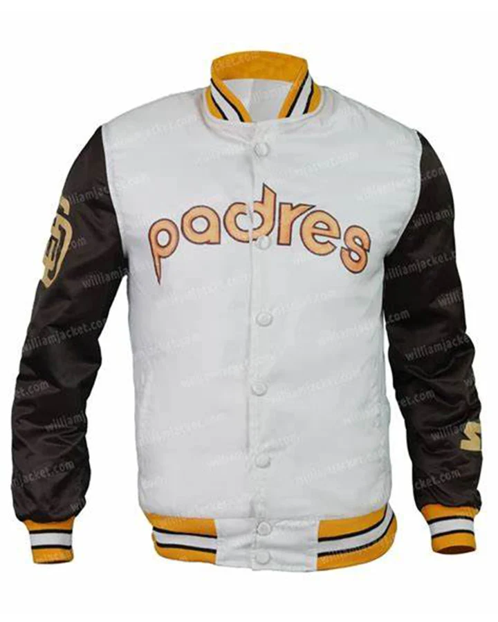 San Diego Padres Logo Bomber Jacket | William Jacket