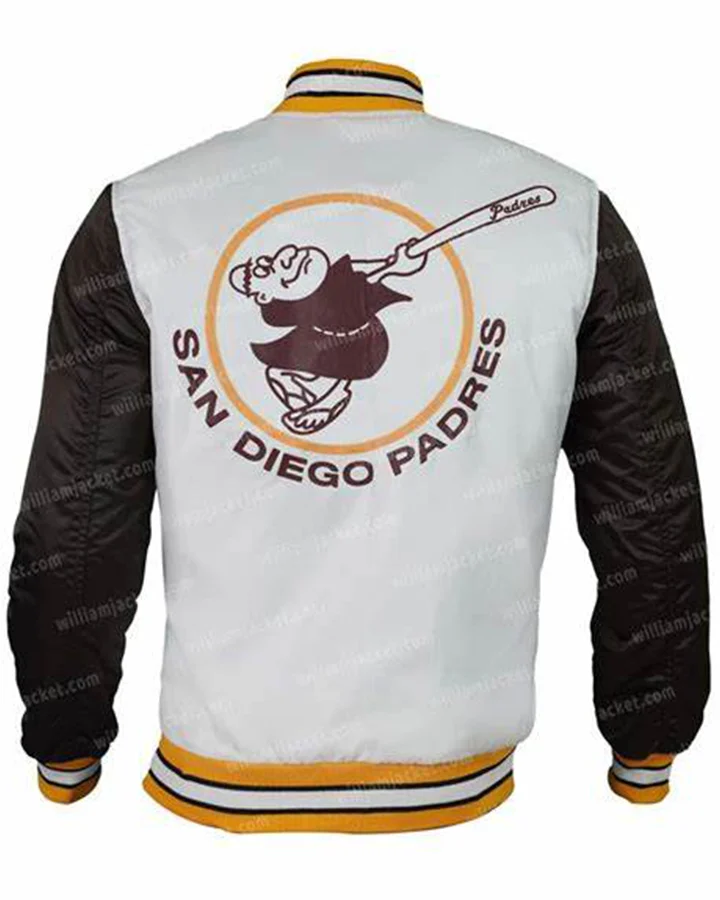 San Diego Padres Logo Bomber Jacket | William Jacket