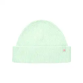 Scotch & Soda Rib Knit Beanie In Light Mint (174886)