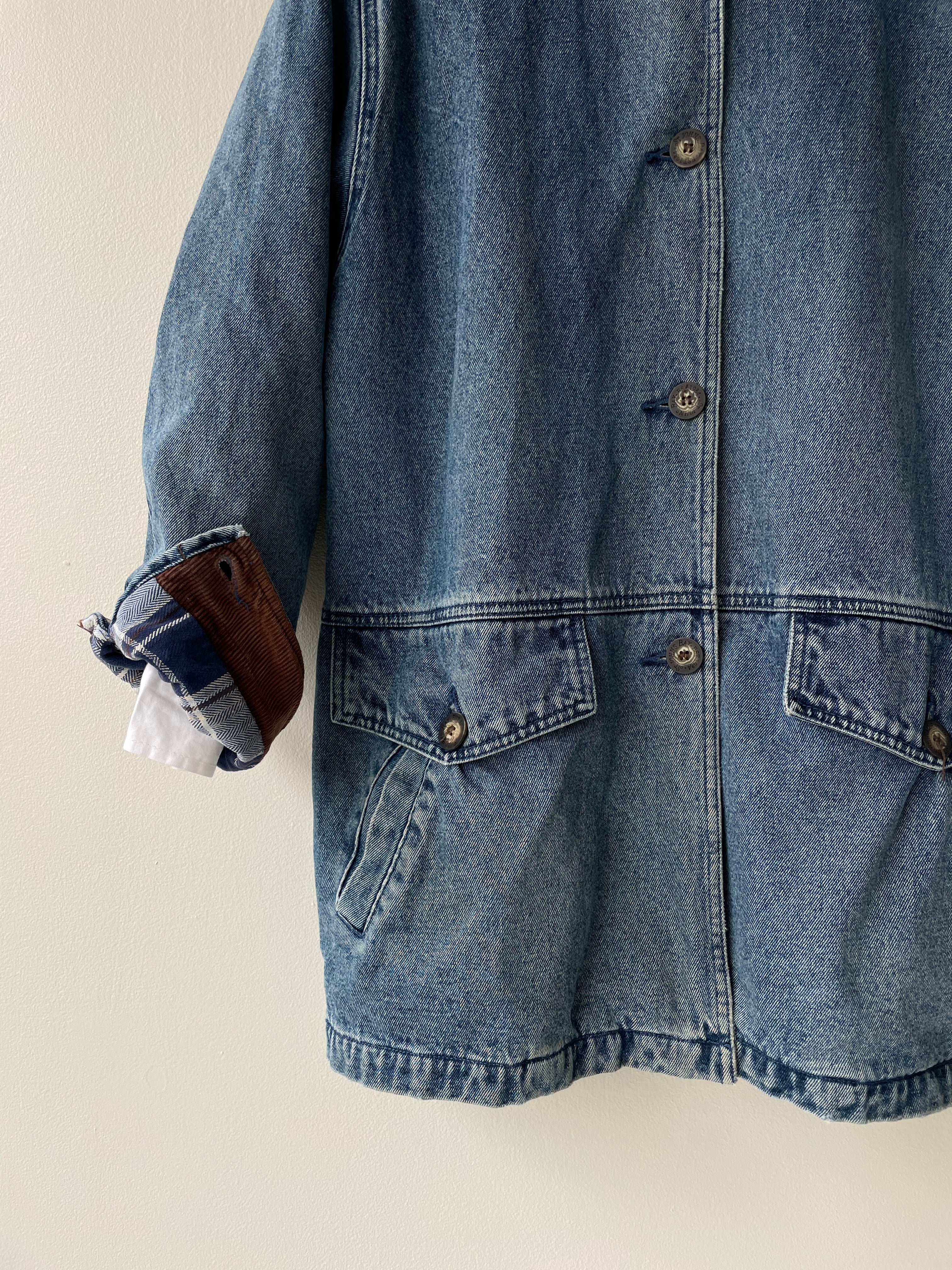 St. Johns Bay Denim Coat