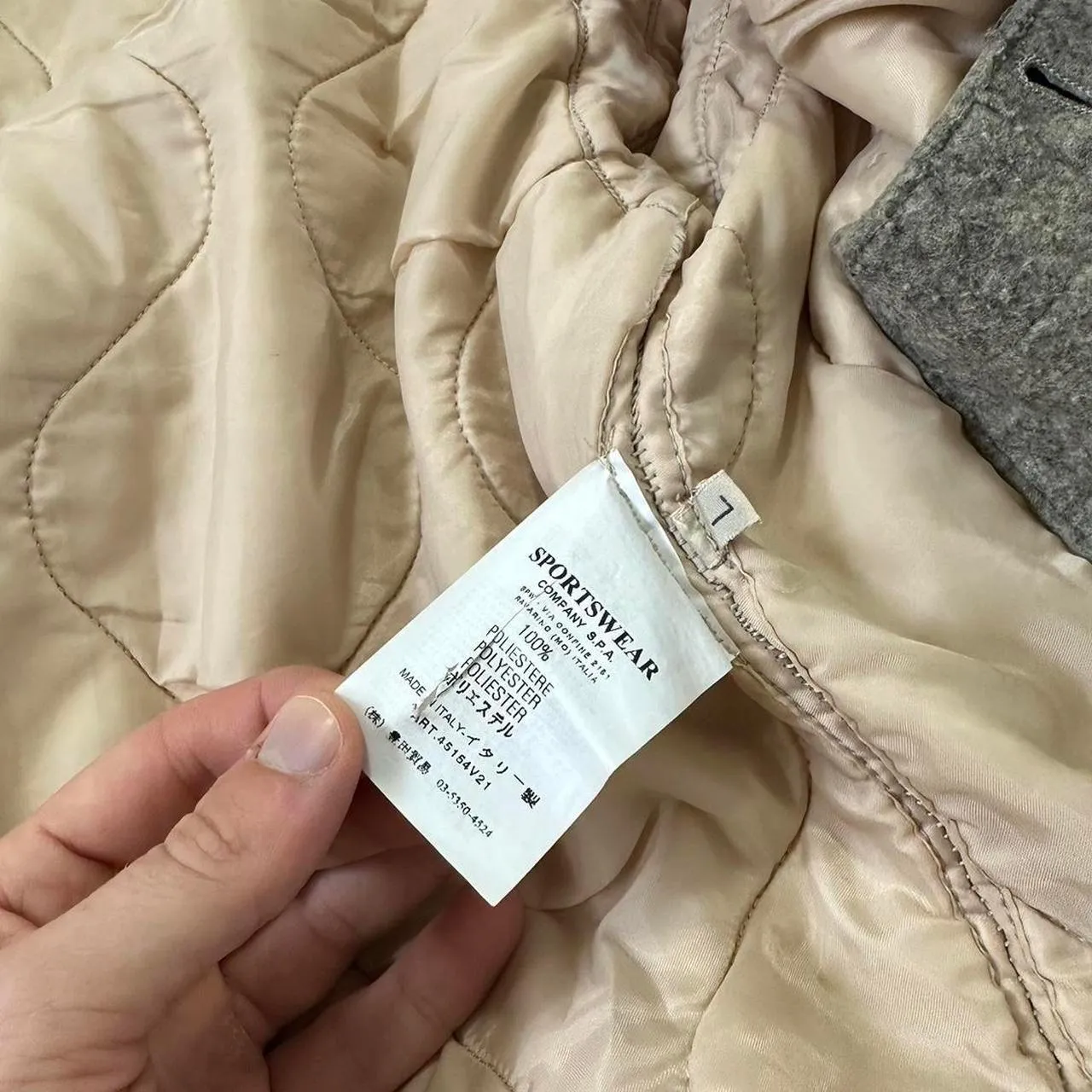 Stone Island Raso Gommato Jacket