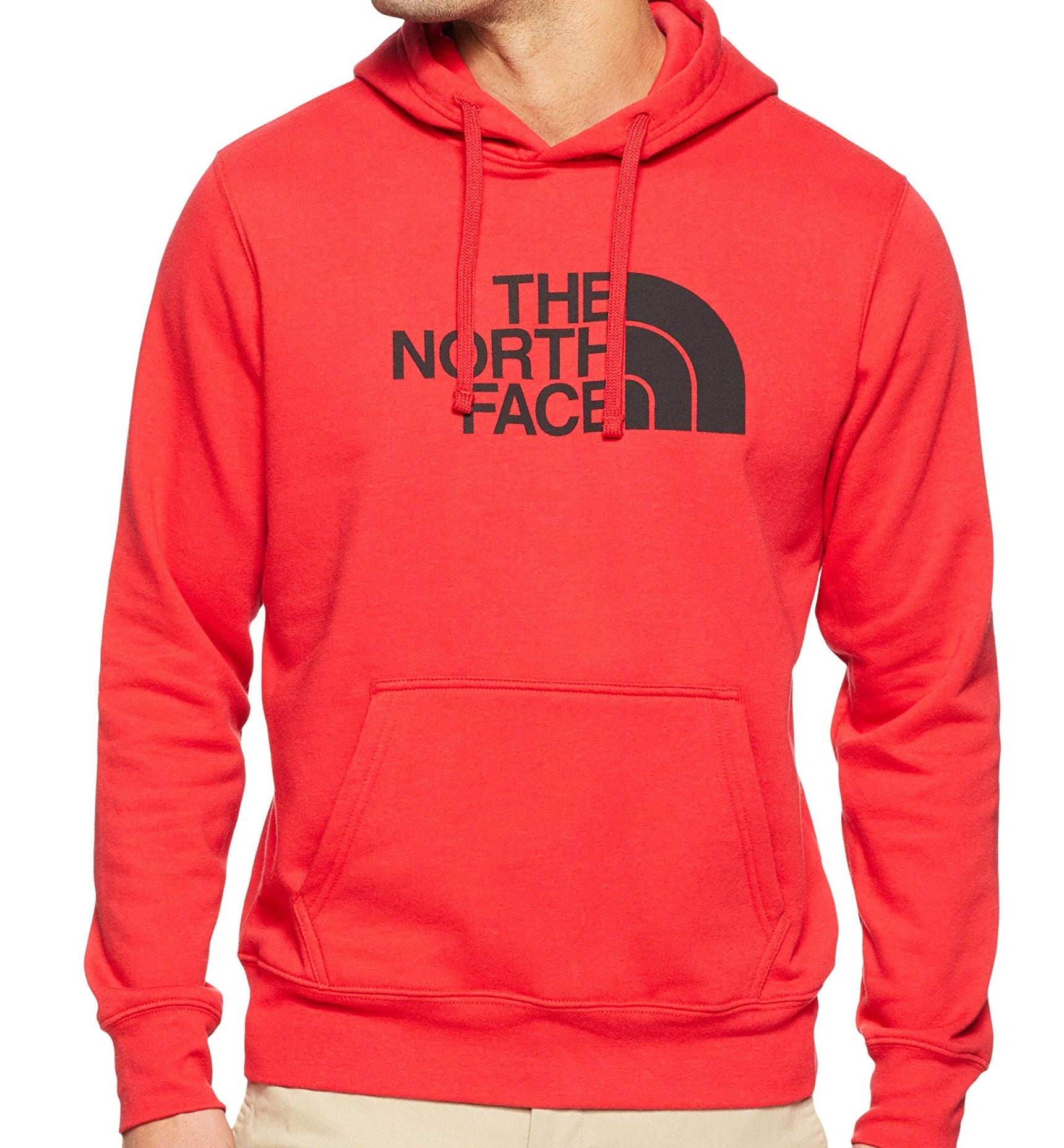 The North Face Men's Holiday Half Dome Hooded Pullover Red Size Small