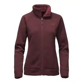 The North Face Women's Crescent Raschel Full Zip Jacket Deep Garnet (NF0A2TEJHJM)