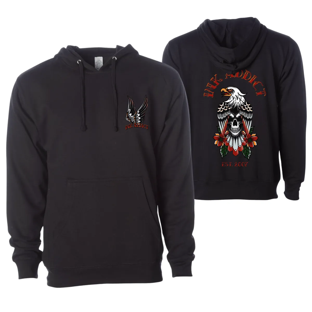 Traditional Eagle Unisex Hoodie