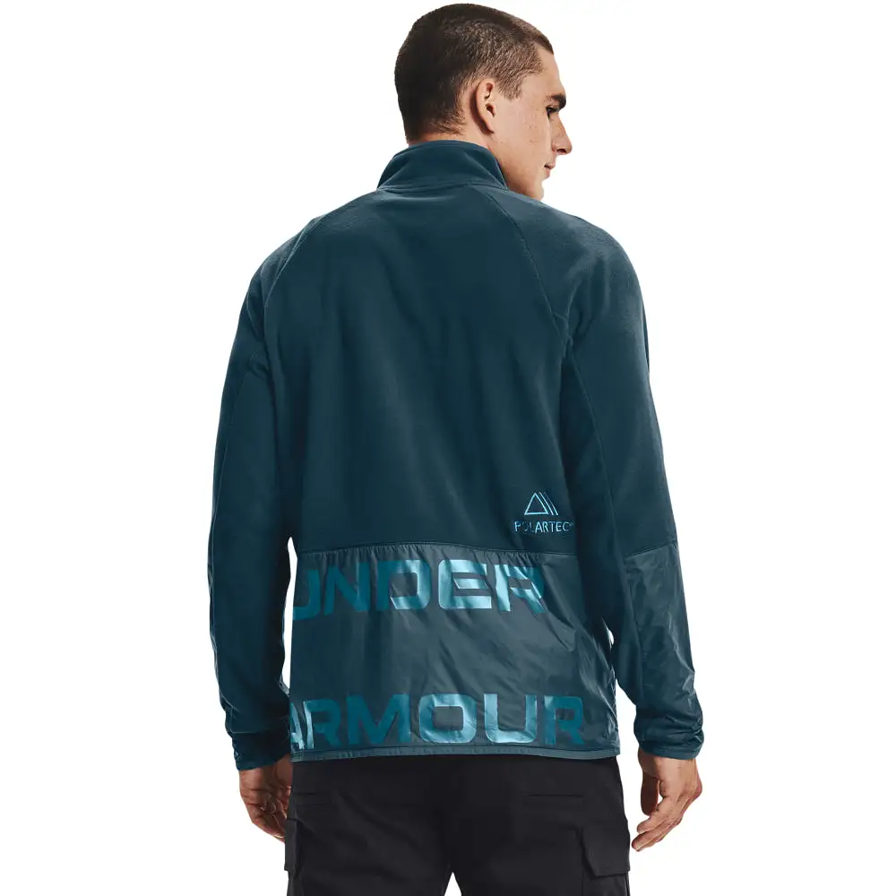 'Under Armour' Men's Outdoor Polartec Forge Full Zip Jacket - Blue Note