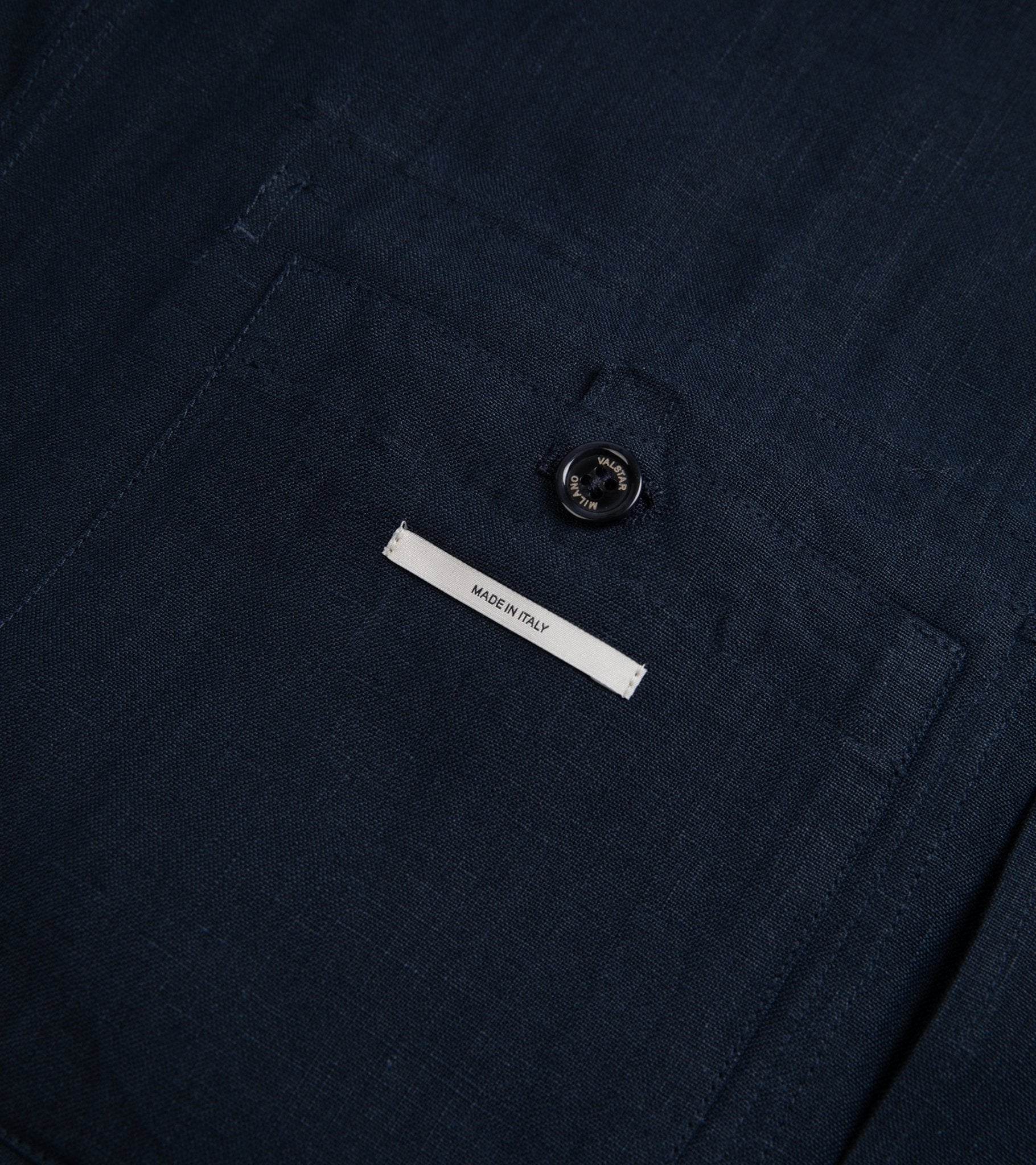 Valstar Linen Valstarino Jacket: Navy