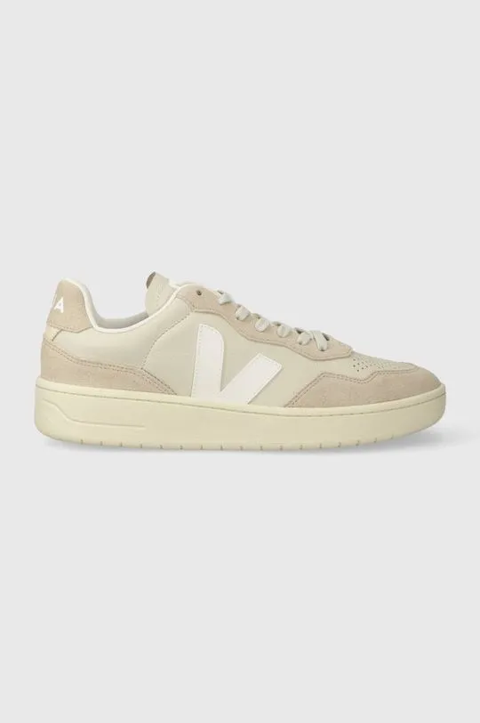 Veja leather sneakers V-90 beige color VD2003378B