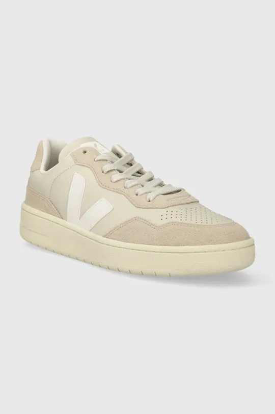 Veja leather sneakers V-90 beige color VD2003378B