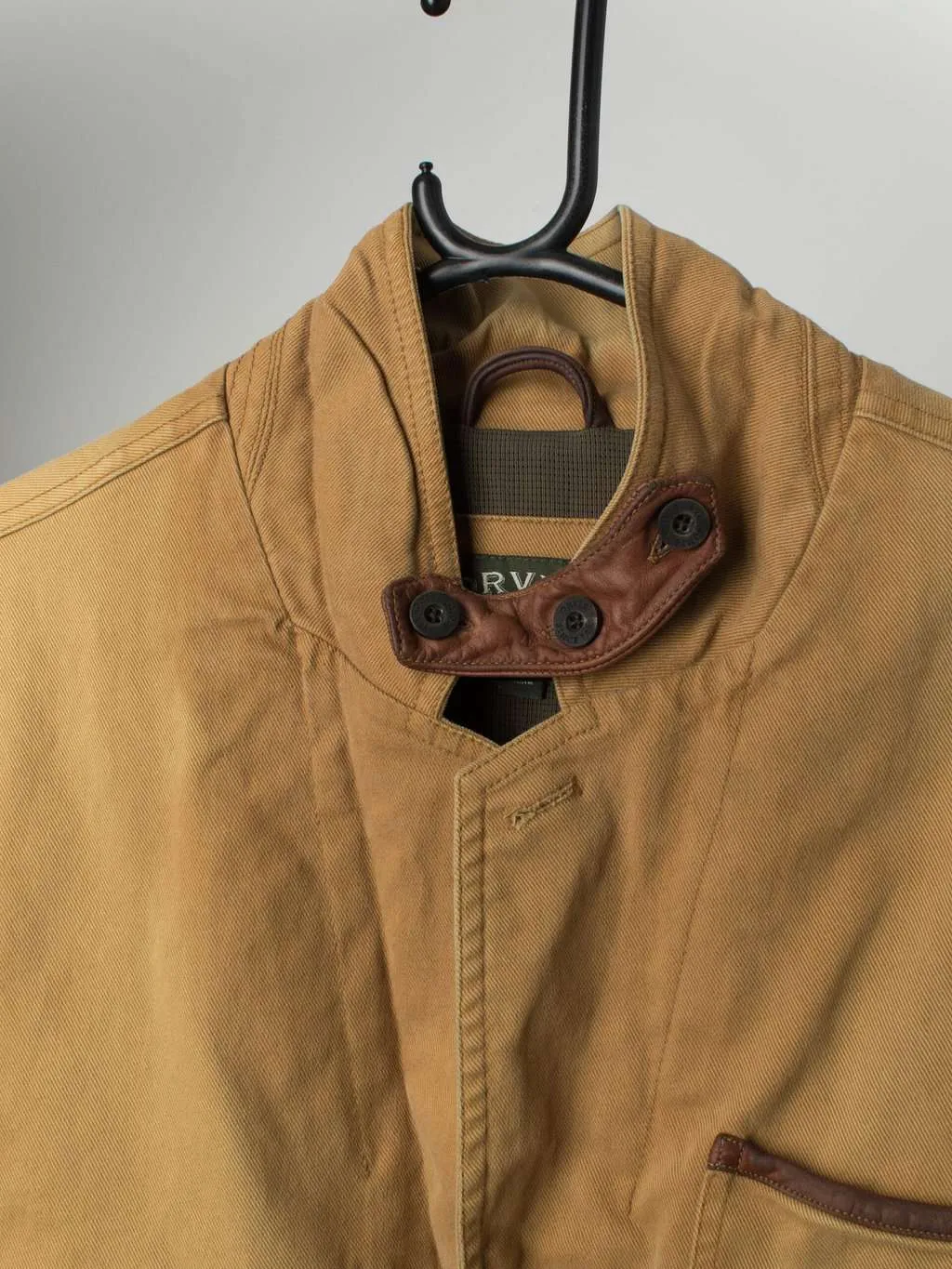 Vintage Orvis utility jacket in olive green – Medium