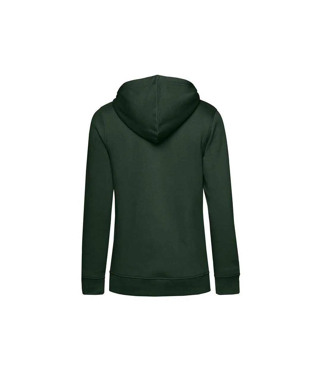 Womens/ladies organic hoodie asphalt B&C