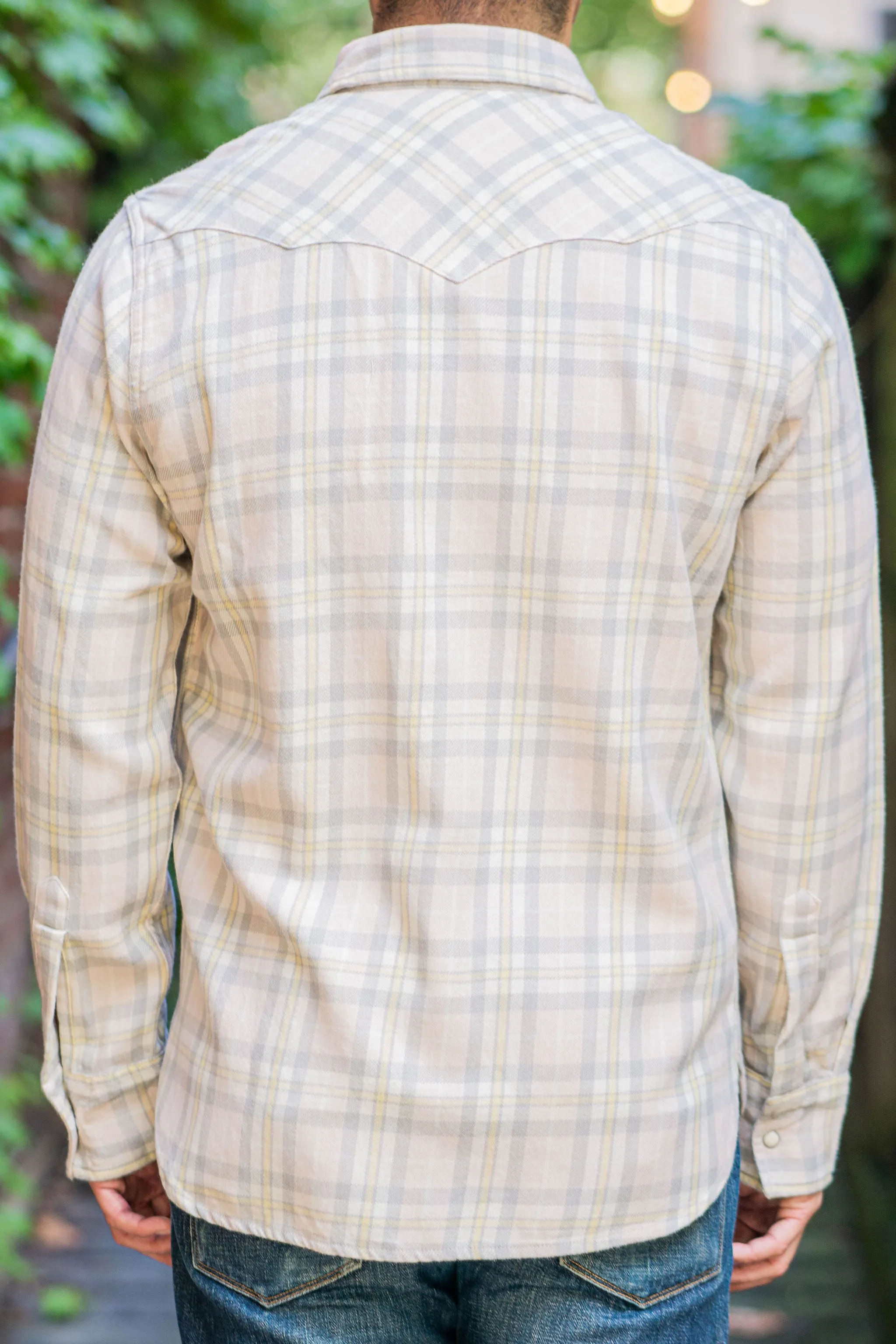 Wythe Flannel Pearlsnap Shirt - Abiquiu Sunset