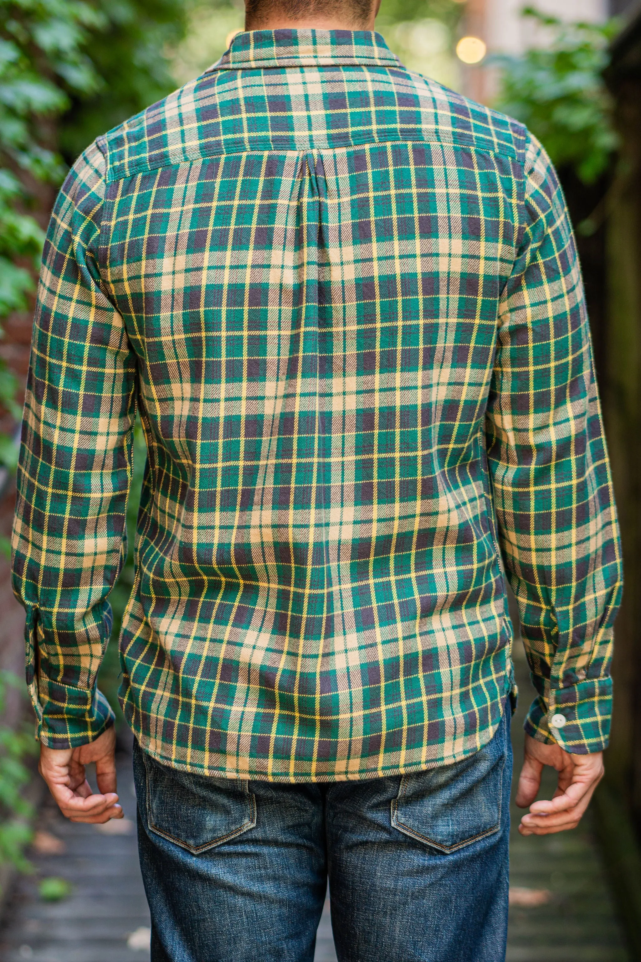 Wythe Flannel Work Shirt - White Pine